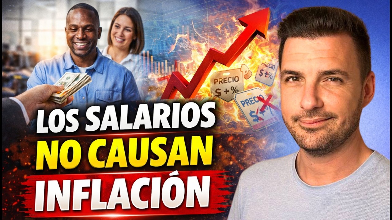 💣El gran mito económico CAE: Los salarios no causan inflación 💰 Es justamente AL REVÉS❗