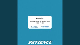 PATIENCE Music Video