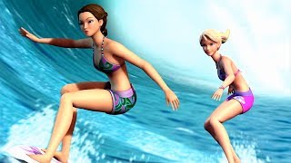 Barbie in a Mermaid Tale 2 - Merliah vs Kylie in the surfing competition