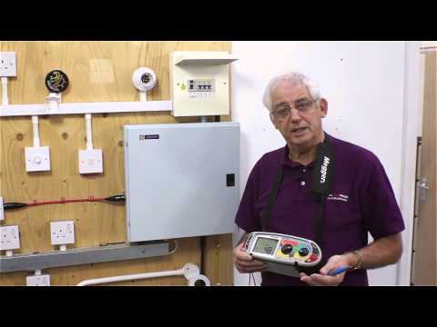 QR code 11 -- Earth fault loop impedence test on a lighting circuit (Zs)