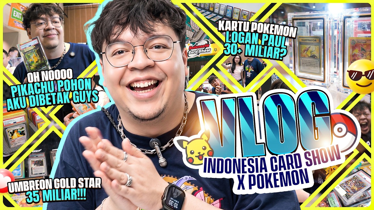 ADA KARTU POKEMON 35 MILLIAR ‼️ PIKACHU POHON GUA DI BELI BOCIL 83JT || DEANKT VLOG