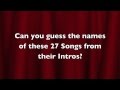 Christmas Songs - Introductions Quiz 