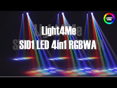 Light4me SID1 LED 4w1 RGBWA