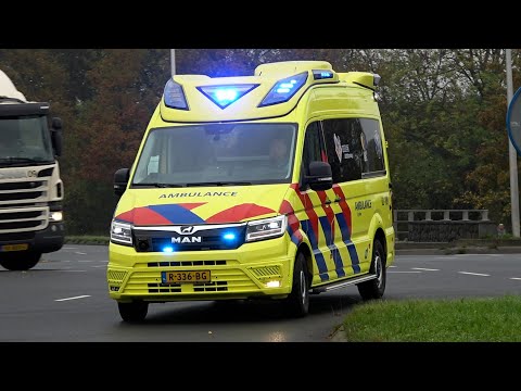 [E-horn] A1, Otaris TGE Ambulance 02-109 Buitenpost naar het Medisch Centrum Leeuwarden