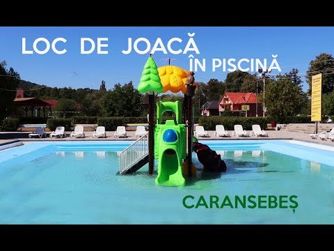 Loc de joacă modern în piscină - Caransebeș