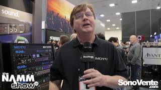 Video thumbnail for MOTU présente CARTE SON MOTU - 828ES au NAMM18 - SonoVente.com ENG by SonoVente