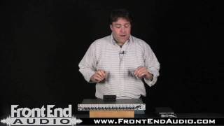 Video thumbnail for Speck Electronics X-Sum 32x4 Summing Line Mixer w/ BB-03 Breakout Box by Front End Audio