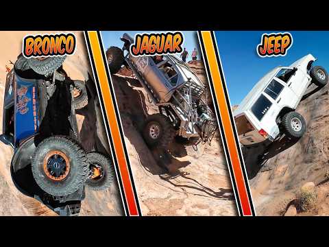 Off-Road Showdown: Bronco VS Jeep VS Jaguar??