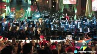 Cody Simpson Performs Jingle Bells at L.A. Live Christmas Tree Lighting