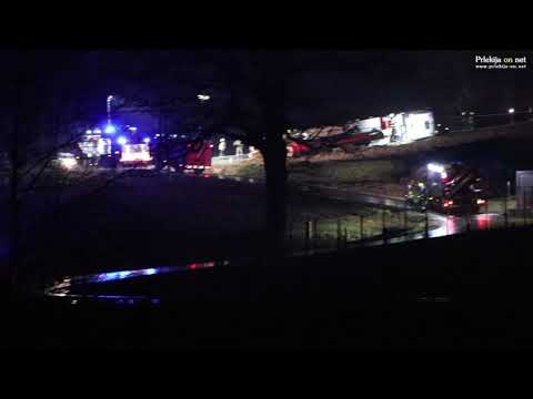 Delovna nesreča v Žerovincih