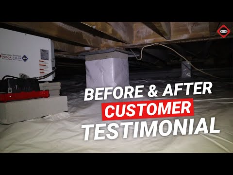 Crawl Space Encapsulation Odor Redo Customer Testimonial