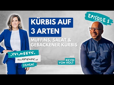 Three pumpkin dishes with a Siemens oven | Yvi meets Kevin von Holt