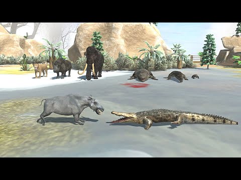 PREHISTORIC MAMMALS VS REPTILES - Animal Revolt Battle Simulator