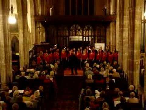 Côr CF1 rocking at St John's