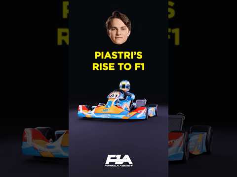 Oscar Piastri’s rise to F1 🚀