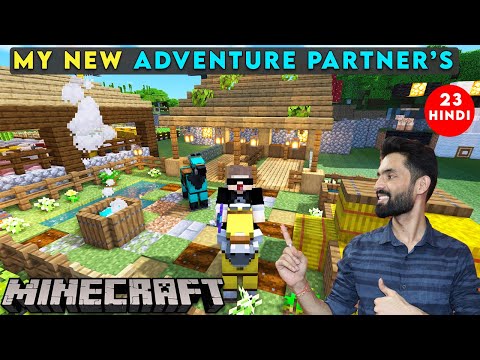 Navrit Gaming - TAMING A HORSE IN MINECRAFT - MINECRAFT SURVIVAL GAMEPLAY IN HINDI #23