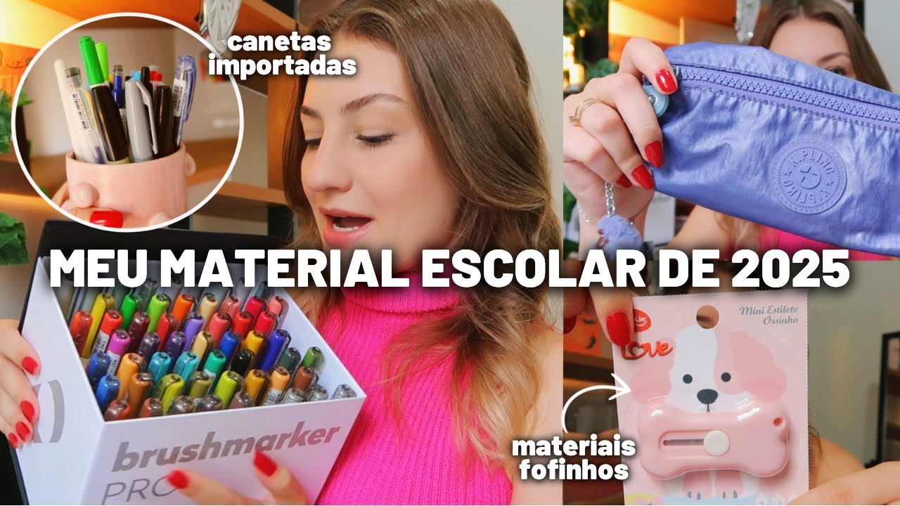 MEU MATERIAL ESCOLAR DE 2025