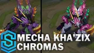 Mecha Khazix Chroma Skins