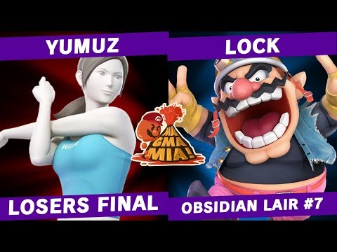 Yumuz (Wii Fit Trainer) vs Lock (Wario) - LOSERS FINAL - OBSIDIAN LAIR #7