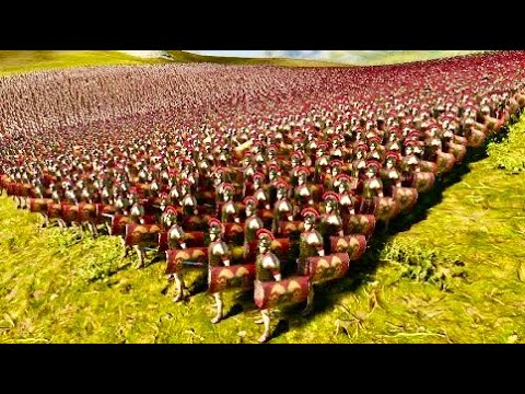 10,000 Roman Generals vs 8 Army of 10,000 Heavy Knights, Mongolian, Zombies, Spartans, Egyptian UEBS