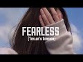 Taylor Swift - Fearless ( Taylor's Version ) ( lyrics+Speed up )| And I don't know how |TIKTOK SONG