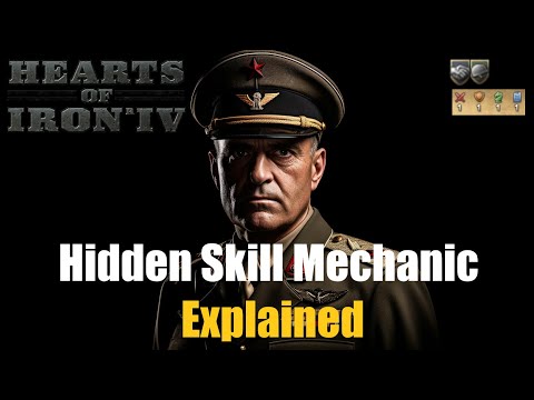 HOI4 Guide - Hidden Skill Mechanic for Generals Explained