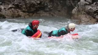 preview picture of video 'hydrospeed, sur le Verdon, Carajuan 2/2'