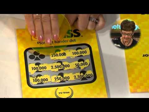 Ingela Bryngelsson skrapar triss - Nyhetsmorgon (TV4)