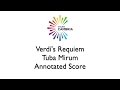 02 Verdi - Tuba Mirum - Annotated Score