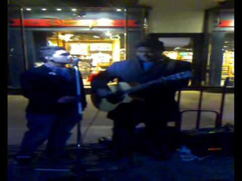 Nicky Triphook Performance Covent Garden with Dave Mwaniki