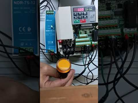 Variateur/Inverter YASKAWA V1000 le sens inverse / MA MB MC / Opto-coupleur P1-P2, épisode  07