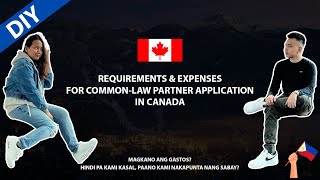 Requirements and Expenses for Common-Law Partner Application in Canada
