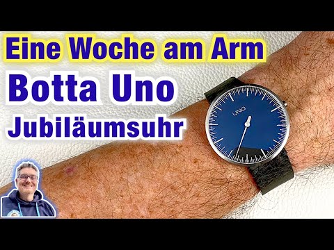 Diese Uhr verändert das Zeitgefühl - Botta UNO Einzeigeruhr | Eine Woche