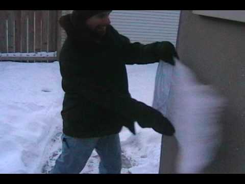 Breaking A Frozen T-Shirt - Minnesota Cold (Part 5)