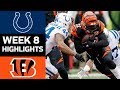 Colts vs. Bengals | NFL Week 8 Game Highlights