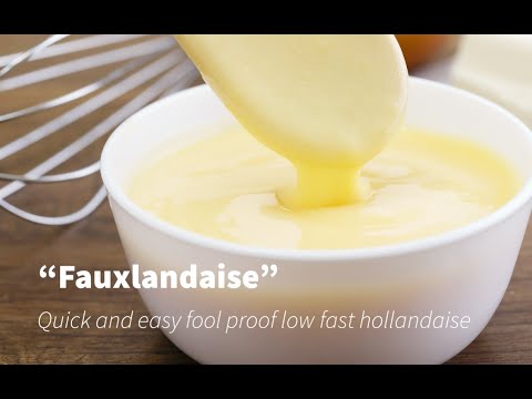 3-Minute Lightened Up Hollandaise