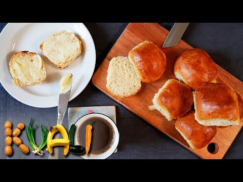 Hveder (Wheats) - Danish Spice Buns (krydderbolle) - Burger buns
