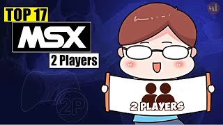 Top 17 MSX 2-Players Games One Screen ᴴᴰ