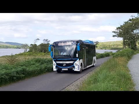 BRAND NEW | Higer STEED passing through Glenveigh National Park towards Glenveigh Castle