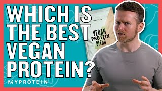 Which Is The Best Vegan Protein Powder For Gaining Muscle? | Nutritionist explains... | Myprotein