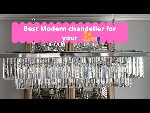 Modern Crystal chandeliers rectangular ceiling lamp|Cari Salgado