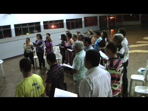 Coral municipal de Pederneiras Ensaio 10/10/2010 MOV036