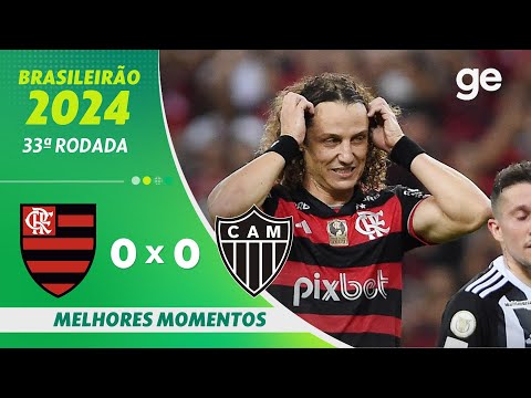 Gols e lances de Flamengo x Atlético Mineiro