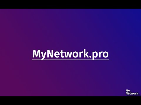 Видеообзор MyNetwork