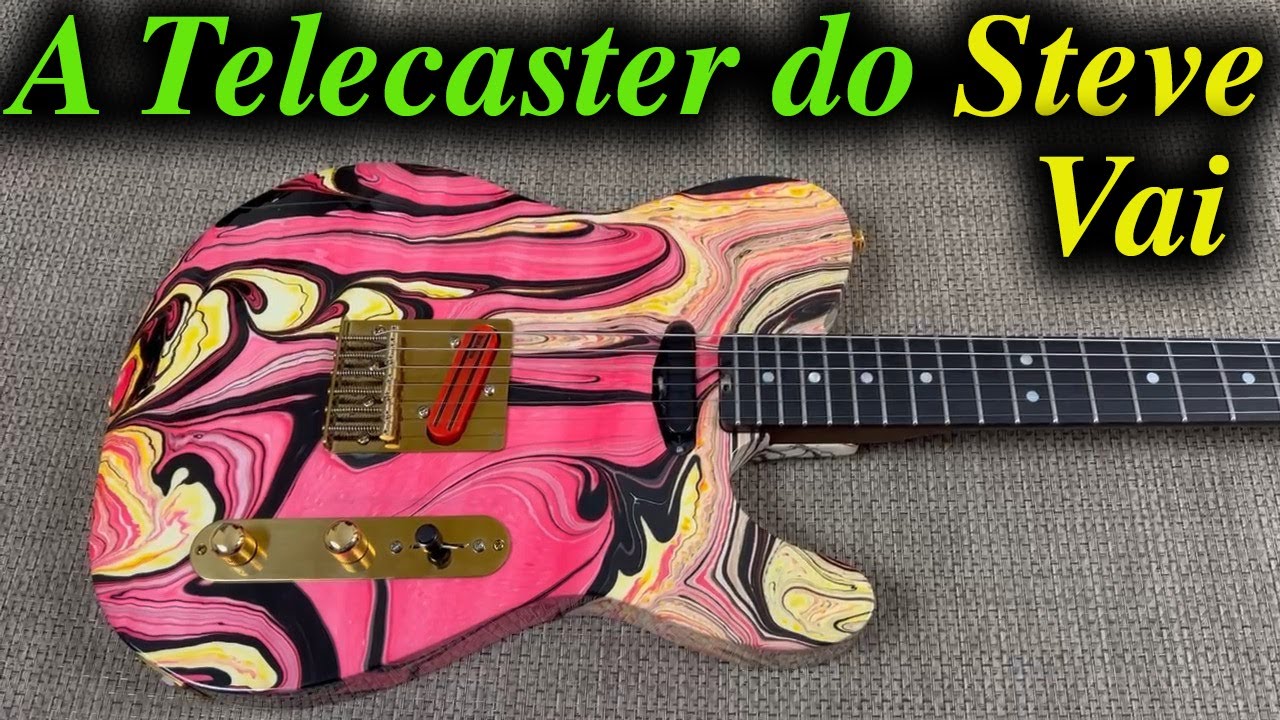 A Telecaster do Steve Vai!!
