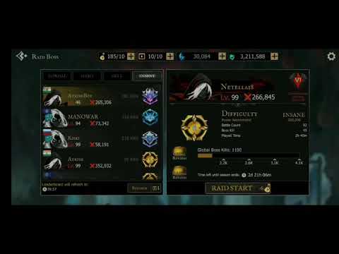 SHADOW OF DEATH BOSS RAID INSANE MODE ⚔️