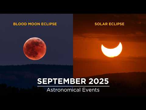 Don't Miss These Astronomy Events in September | Lunar Eclipse | Solar Eclipse | Saturn Opposition