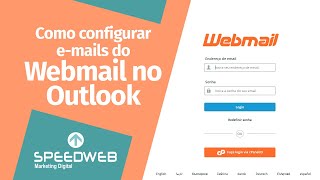 Como configurar e-mails do Webmail no Outlook