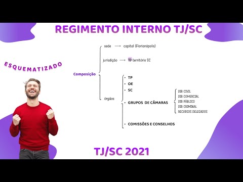 Internal Regulations of the Court of Justice of Santa Catarina (TJ SC) outlined (under revision)