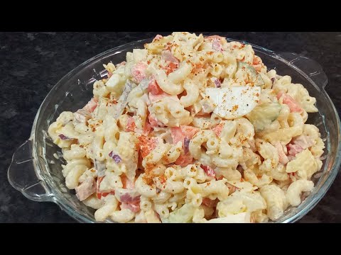 MACARONI SALAD RECIPE 🇬🇧🇬🇾♥️🙏